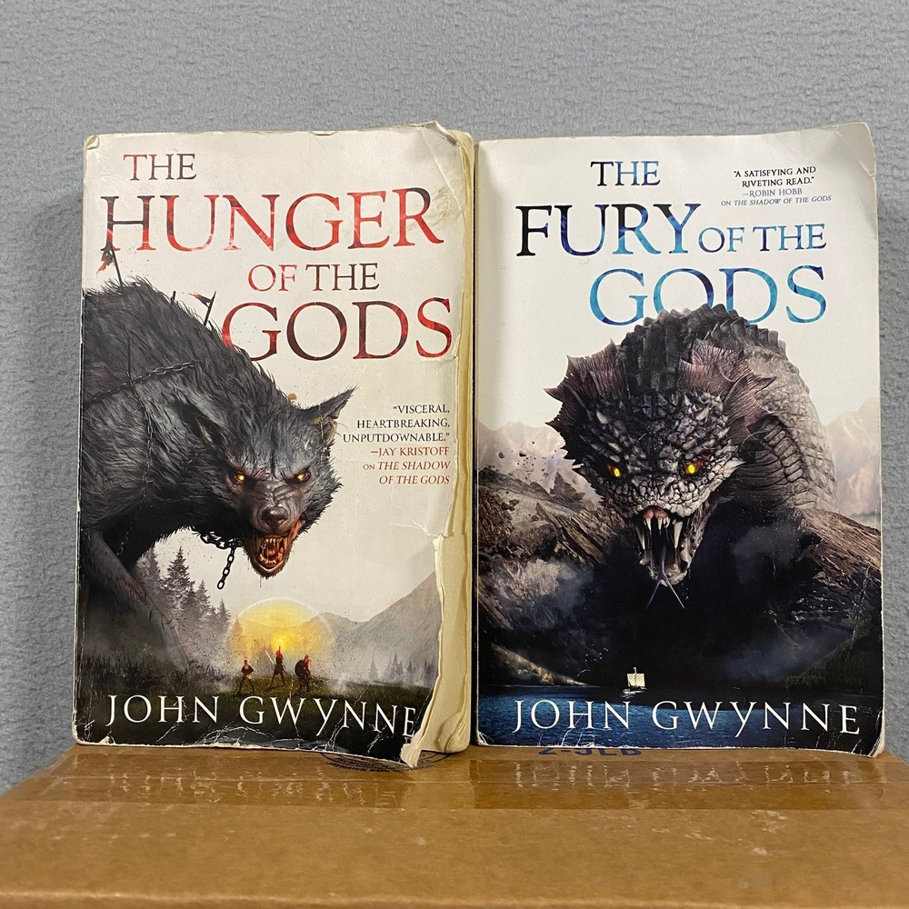 John Gwynne Bloodsworn Saga Books 2 & 3 The Hunger & Fury of the Gods